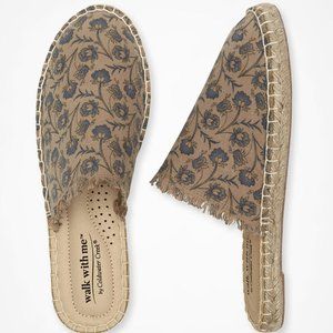 Coldwater Creek "Escape" Mules by Walk with me/NIB/6.5W